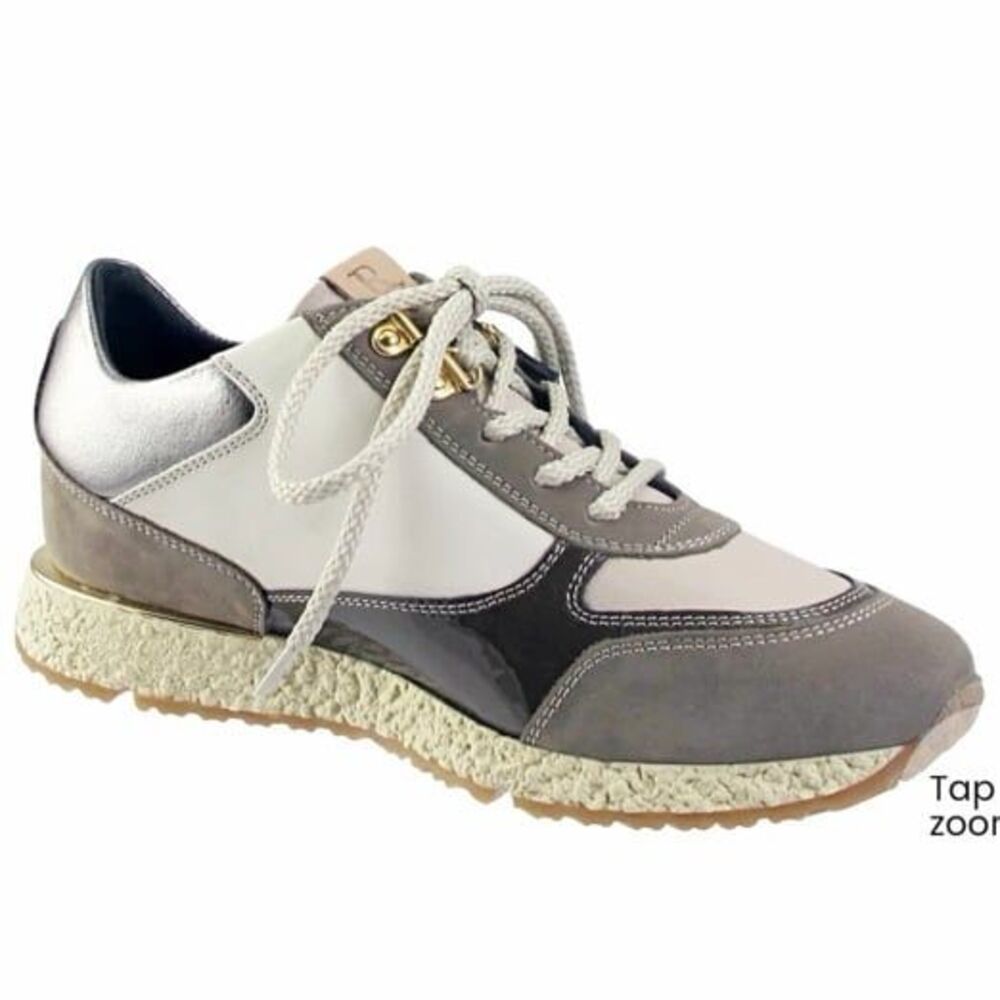 Ron White Women’s Zaina Leather Weatherproof Zip Sneakers